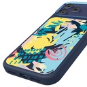 Apple iPhone 17 Pro Uyumlu Kılıf M-safe Şarj Özellikli 3D Baskılı Tasarım Mutural Graffiti Serisi Kapak - 2