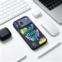 Apple iPhone 17 Pro Uyumlu Kılıf M-safe Şarj Özellikli 3D Baskılı Tasarım Mutural Graffiti Serisi Kapak - 9