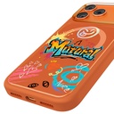 Apple iPhone 17 Pro Uyumlu Kılıf M-safe Şarj Özellikli 3D Baskılı Tasarım Mutural Graffiti Serisi Kapak - 2