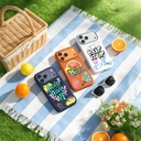 Apple iPhone 17 Pro Max Uyumlu Kılıf M-safe Şarj Özellikli 3D Baskılı Tasarım Mutural Graffiti Serisi Kapak - 10