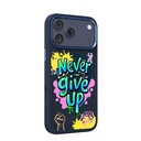 Apple iPhone 17 Pro Max Uyumlu Kılıf M-safe Şarj Özellikli 3D Baskılı Tasarım Mutural Graffiti Serisi Kapak - 1