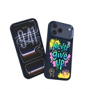 Apple iPhone 17 Pro Max Uyumlu Kılıf M-safe Şarj Özellikli 3D Baskılı Tasarım Mutural Graffiti Serisi Kapak - 7