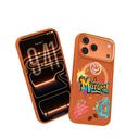 Apple iPhone 17 Pro Max Uyumlu Kılıf M-safe Şarj Özellikli 3D Baskılı Tasarım Mutural Graffiti Serisi Kapak - 6