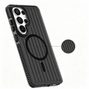 Samsung Galaxy S26 Ultra Uyumlu Kılıf M-safe Şarj Özellikli Oyuklu Tasarım Mutural Luggage Serisi Kapak - 3