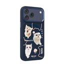 Apple iPhone 17 Pro Uyumlu Kılıf M-safe Şarj Özellikli 3D Baskılı Tasarım Mutural The Cat Serisi Kapak - 1