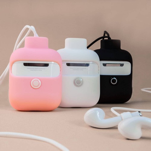 Apple Airpods Uyumlu 2. Nesil Kılıf Boyun Askılı Jelly Bean Tasarımlı Kablosuz Şarj Özellikli Lisanslı Switcheasy ColorBuddy Kapak