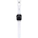 Apple Watch 38mm Uyumlu Hello Kitty Orjinal Lisanslı Fiyonklar & Çizgiler Silikon Kordon