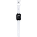 Apple Watch 38mm Uyumlu Hello Kitty Orjinal Lisanslı Çizgiler & Kitty Silikon Kordon