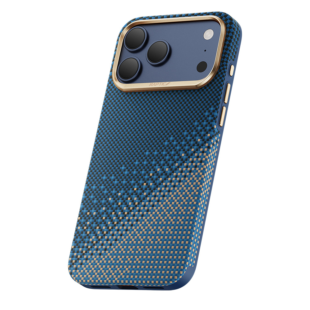 Apple iPhone 17 Pro Max Uyumlu Kılıf M-safe Şarj Özellikli Raptic Aramid Dual Ultra Serenity Serisi Kapak - 1