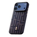 Apple iPhone 17 Pro Uyumlu Kılıf M-safe Şarj Özellikli Raptic Aramid Dual Grid Serisi Kapak - 1
