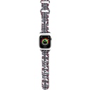 Apple Watch 40mm Uyumlu Hello Kitty Orjinal Lisanslı Çizgiler & Kitty Silikon Kordon