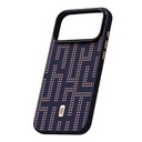 Apple iPhone 17 Pro Uyumlu Kılıf M-safe Şarj Özellikli Raptic Aramid Dual Grid Serisi Kapak - 5