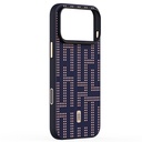Apple iPhone 17 Pro Uyumlu Kılıf M-safe Şarj Özellikli Raptic Aramid Dual Grid Serisi Kapak - 6