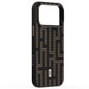Apple iPhone 17 Pro Uyumlu Kılıf M-safe Şarj Özellikli Raptic Aramid Dual Grid Serisi Kapak - 7