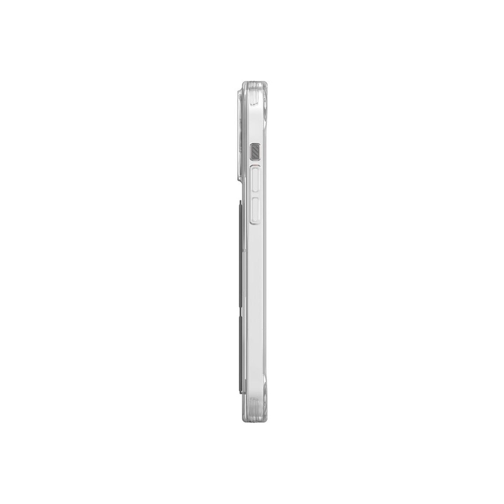 Apple iPhone 15 Pro Uyumlu Kılıf SkinArma Şeffaf Renk Geçişli Airbag Tasarımlı Standlı Cosmo Kapak