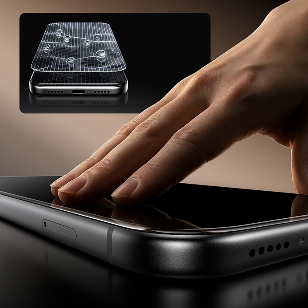 Apple iPhone 17 Pro Max Uyumlu Benks OmniWarrior Privacy Cam Ekran Koruyucu + Kolay Uygulama Aparatlı - 7