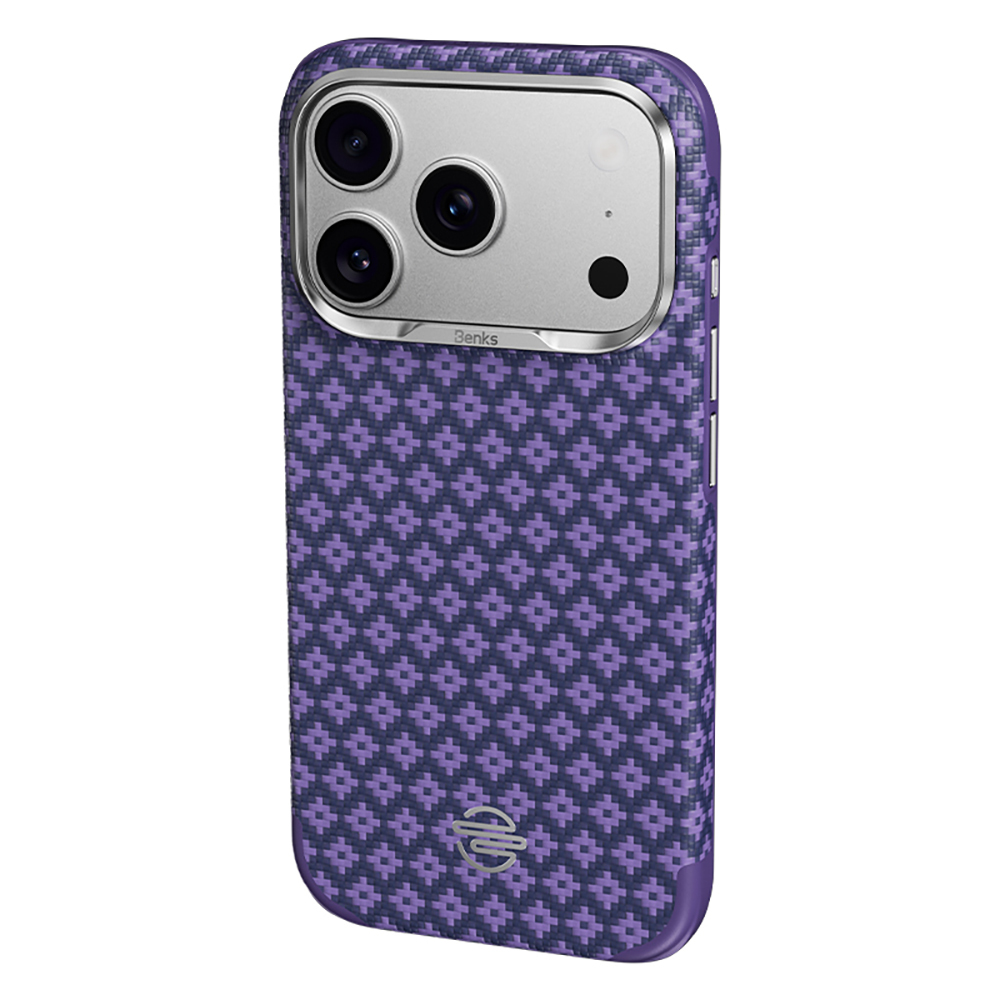 Apple iPhone 17 Pro Max Uyumlu Kılıf M-Safe Şarj Özellikli Benks ArmorPro ArmorEdge X9 Serisi Kevlar Kapak - 1