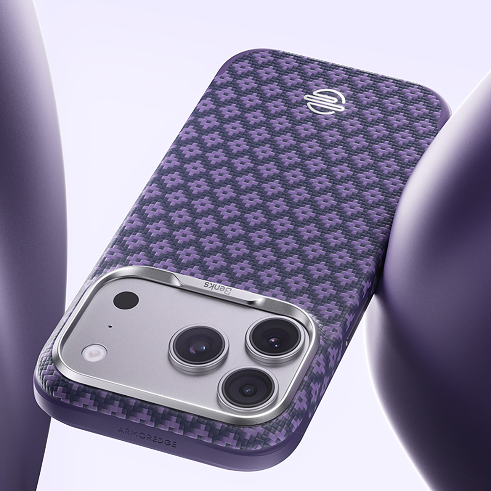 Apple iPhone 17 Pro Max Uyumlu Kılıf M-Safe Şarj Özellikli Benks ArmorPro ArmorEdge X9 Serisi Kevlar Kapak - 6