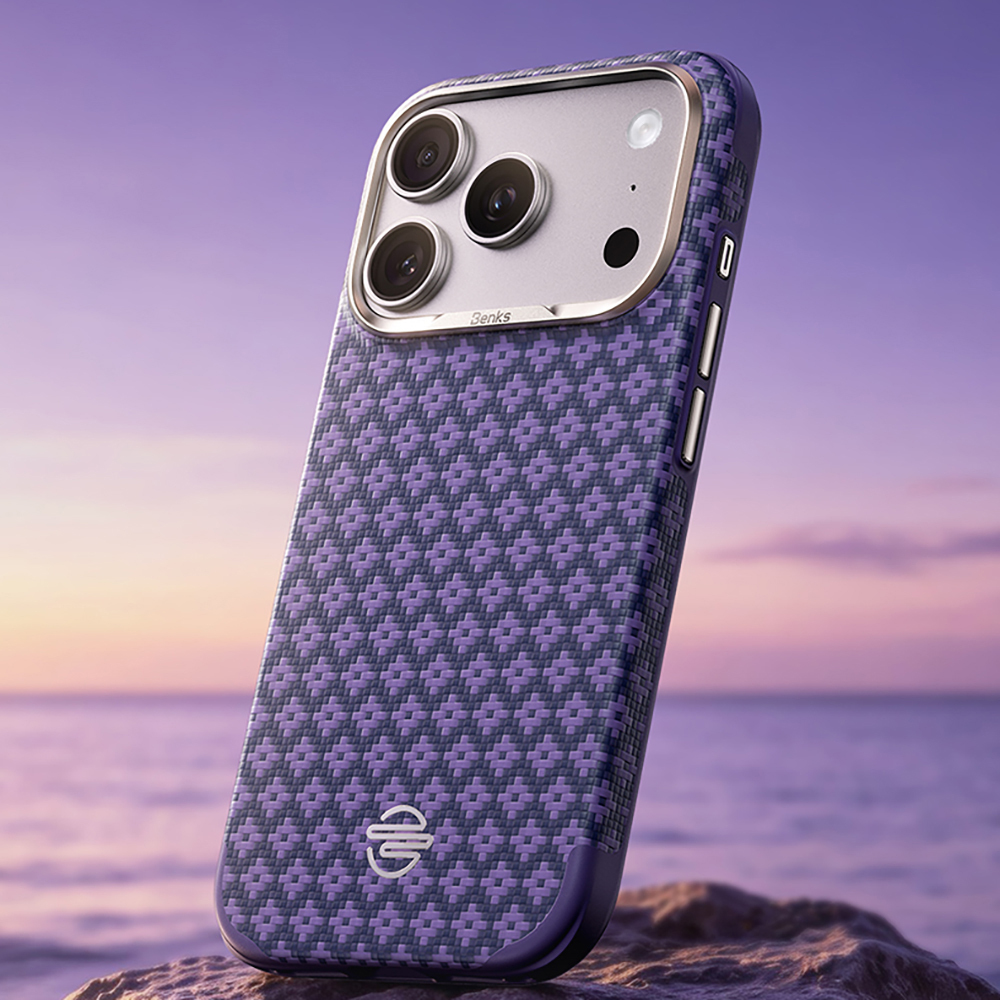 Apple iPhone 17 Pro Max Uyumlu Kılıf M-Safe Şarj Özellikli Benks ArmorPro ArmorEdge X9 Serisi Kevlar Kapak - 8