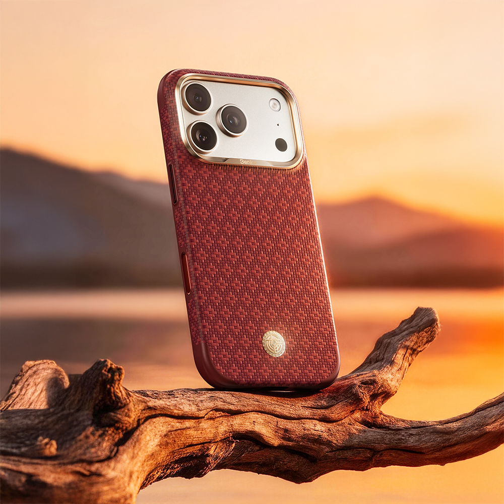 Apple iPhone 17 Pro Max Uyumlu Kılıf M-Safe Şarj Özellikli Benks ArmorPro ArmorEdge X9 Serisi Kevlar Kapak - 5