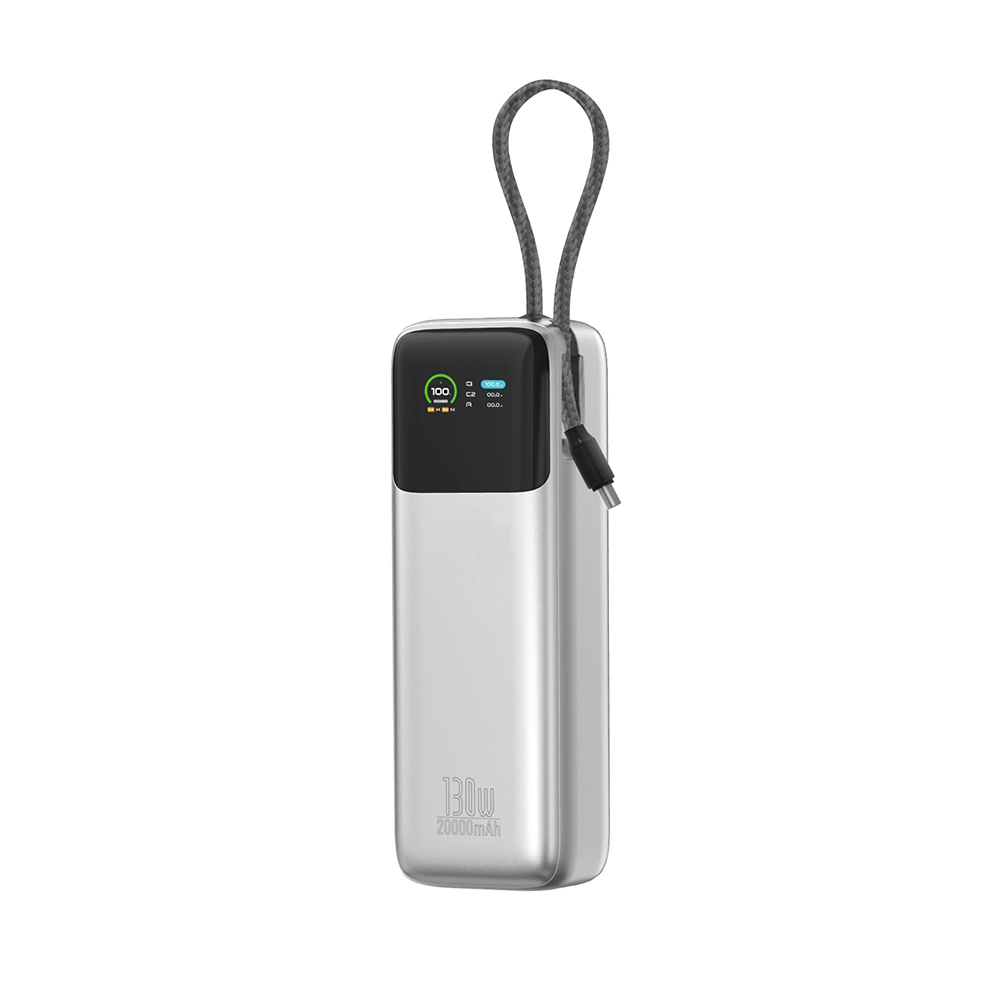 Wiwu PM-301 Power Mega Serisi Type-C Çıkışlı Taşınabilir Powerbank PD 130W 20000mAh - 1
