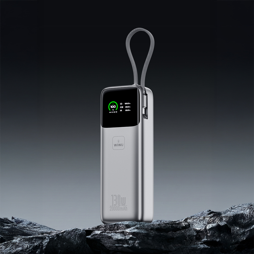 Wiwu PM-301 Power Mega Serisi Type-C Çıkışlı Taşınabilir Powerbank PD 130W 20000mAh - 3