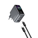 Wiwu CHG300 Voyager Serisi GaN Teknolojili PD/QC TFT Göstergeli Hızlı Şarj Başlığı 100W - 2