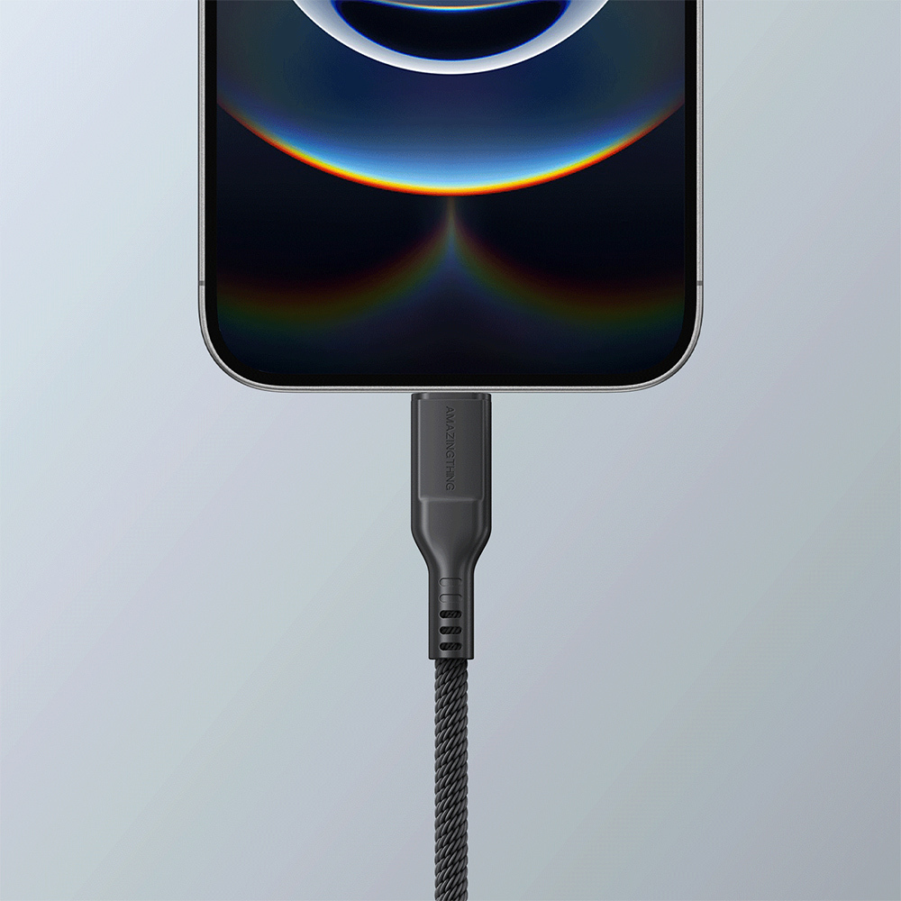 Amazingthing Thunder Pro 7X 100W Apple Watch Serisi Akıllı Saat Wireless 4in1 Type-C PD - Usb Hızlı Şarj Kablosu 1.5M - 10
