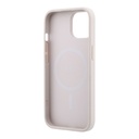 Apple iPhone 15 Uyumlu Kılıf Guess Orjinal Lisanslı M-safe Kabartmalı 4G Desenli Yazı Logolu Kapak - 6