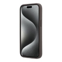 Apple iPhone 15 Uyumlu Kılıf Guess Orjinal Lisanslı M-safe Kabartmalı 4G Desenli Yazı Logolu Kapak - 4