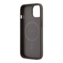 Apple iPhone 15 Uyumlu Kılıf Guess Orjinal Lisanslı M-safe Kabartmalı 4G Desenli Yazı Logolu Kapak - 6