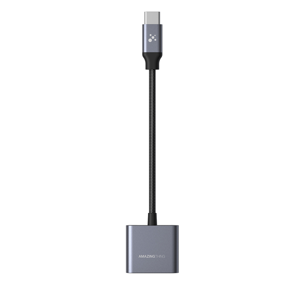 Amazingthing Thunder Pro 2in1 Type-C To 3.5mm Hi-Fi Aux Çevirici Ses Adaptörü - 1