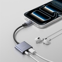 Amazingthing Thunder Pro 2in1 Type-C To 3.5mm Hi-Fi Aux Çevirici Ses Adaptörü - 6