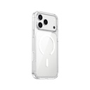 Apple iPhone 17 Pro Uyumlu Kılıf M-safe Şarj Özellikli Wiwu CS-202 Crystal Shield Pro Serisi Anti Yellowing Sert PC Kapak - 6