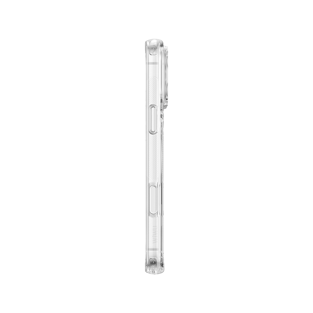 Apple iPhone 17 Pro Max Uyumlu Kılıf M-safe Şarj Özellikli Wiwu CS-202 Crystal Shield Pro Serisi Anti Yellowing Sert PC Kapak - 4