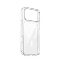 Apple iPhone 17 Pro Max Uyumlu Kılıf M-safe Şarj Özellikli Wiwu CS-202 Crystal Shield Pro Serisi Anti Yellowing Sert PC Kapak - 5