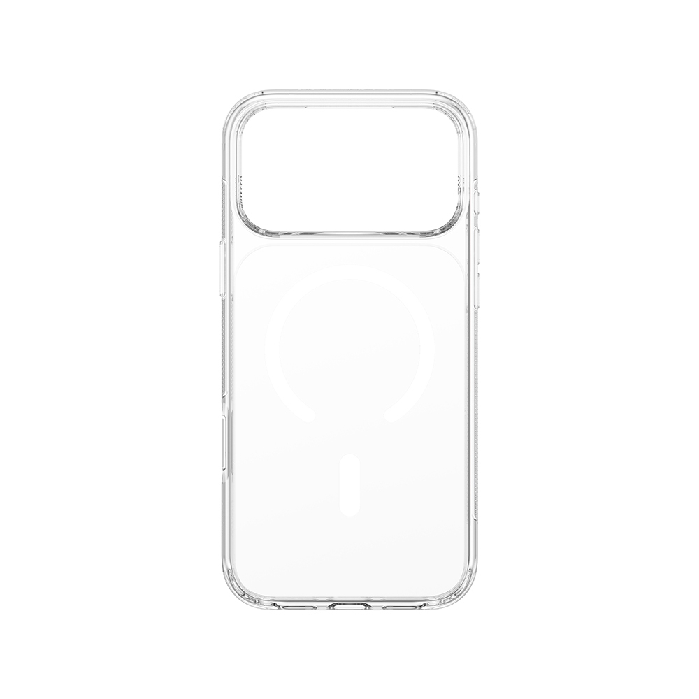 Apple iPhone 17 Pro Max Uyumlu Kılıf M-safe Şarj Özellikli Wiwu CS-202 Crystal Shield Pro Serisi Anti Yellowing Sert PC Kapak - 7
