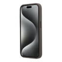 Apple iPhone 15 Pro Uyumlu Kılıf Guess Orjinal Lisanslı M-safe Kabartmalı 4G Desenli Yazı Logolu Kapak - 4