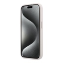 Apple iPhone 15 Pro Uyumlu Kılıf Guess Orjinal Lisanslı M-safe Kabartmalı 4G Desenli Yazı Logolu Kapak - 4