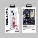 Apple iPhone 15 Uyumlu Kılıf SkinArma Standlı Şeffaf Tasarımlı Apex Kapak