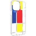 Apple iPhone 13 Pro Uyumlu Kılıf Çift IMD Baskılı Lisanslı Switcheasy Artist Mondrian Kapak