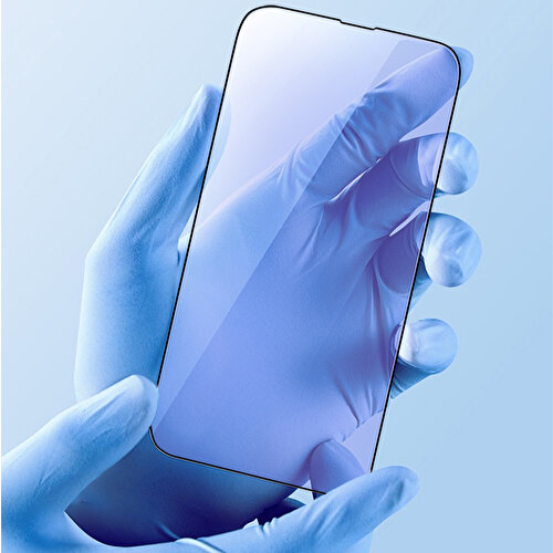 Apple iPhone 13 Pro Uyumlu Recci Anti-Blue Light Cam Ekran Koruyucu
