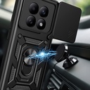 Xiaomi Redmi Note 15 4G Uyumlu Kılıf Magnetik Standlı Kamera Korumalı Zore Sürgülü Vega Kapak - 2