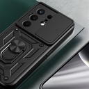 Tecno Camon 50 Kılıf Magnetik Standlı Kamera Korumalı Zore Sürgülü Vega Kapak - 3