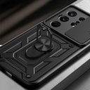 Tecno Camon 50 Pro Kılıf Magnetik Standlı Kamera Korumalı Zore Sürgülü Vega Kapak - 6