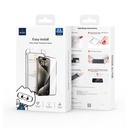 Apple iPhone 12 Pro Max Uyumlu Wiwu Wi-SQ008 Easy Install Temperli Cam Ekran Koruyucu + Kolay Uygulama Aparatlı - 6