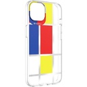 Apple iPhone 13 Uyumlu Kılıf Çift IMD Baskılı Lisanslı Switcheasy Artist Mondrian Kapak