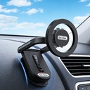 Go Des GD-HD275 Magnetik M-safe Uyumlu 360 Derece Dönebilen Düz Zemin Araç Telefon Tutucu - 4