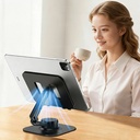 Go Des GD-HD378 Ayarlanabilir Katlanabilir 360 Derece Dönebilen Telefon ve Tablet Standı - 3