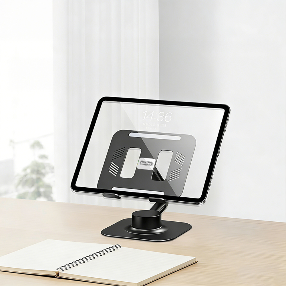 Go Des GD-HD378 Ayarlanabilir Katlanabilir 360 Derece Dönebilen Telefon ve Tablet Standı - 4